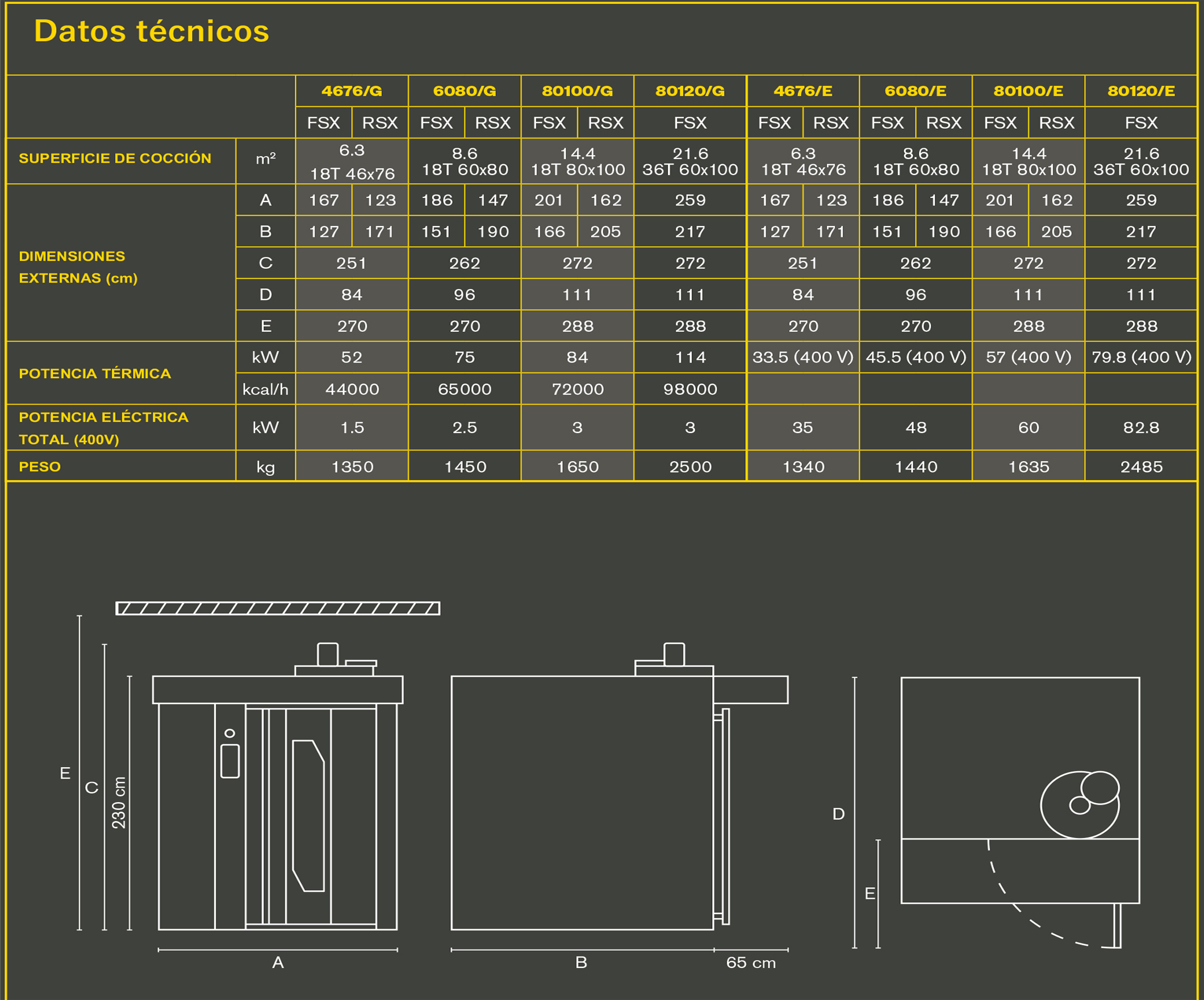Horno Techno Mondial Forni