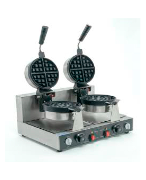 WAFLERA BELGA GIRATORIA DOBLE MARCA MIGSA MODELO FB-UWBX2