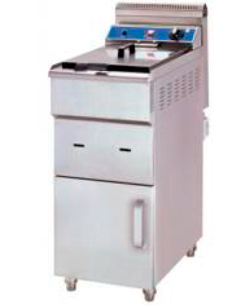 Freidora a gas 1 tanque 1 canastilla 18 litros modelo BB-HFG-181C