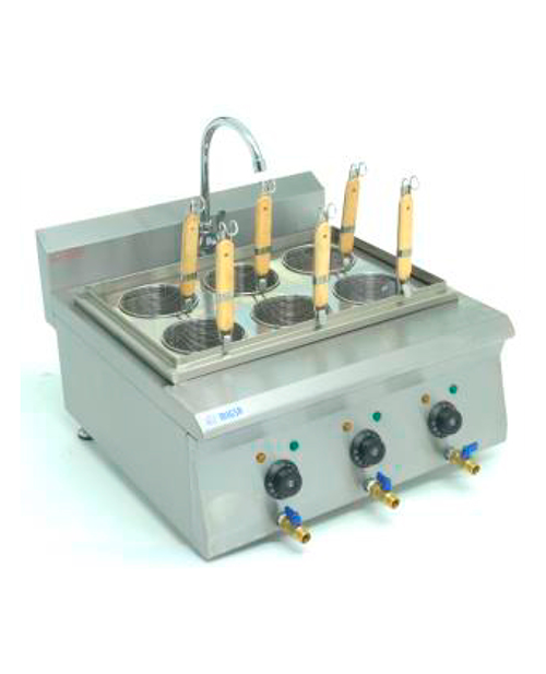 cocedor de pastas 6 canastillas modelo FB-BN600-E605