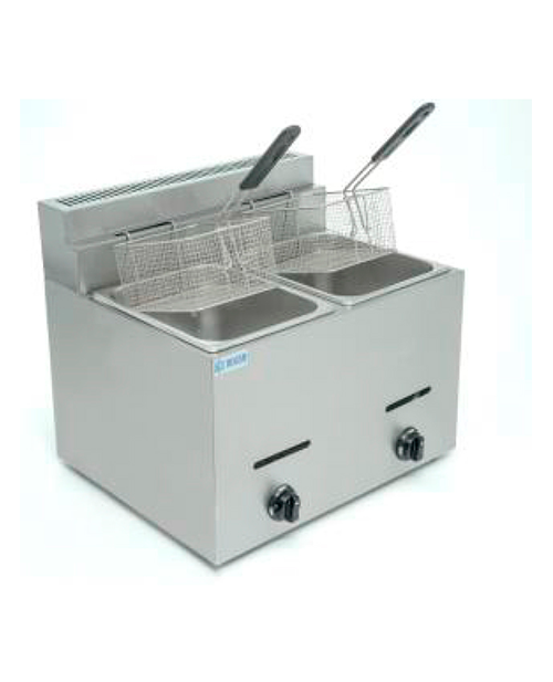 Freidora a gas LP capacidad de 6 litros