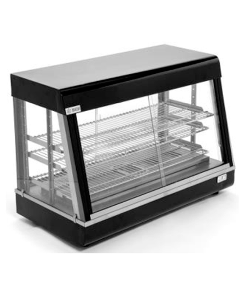 Vitrina caliente sobre mostrador cristales rectos fb-bn900r