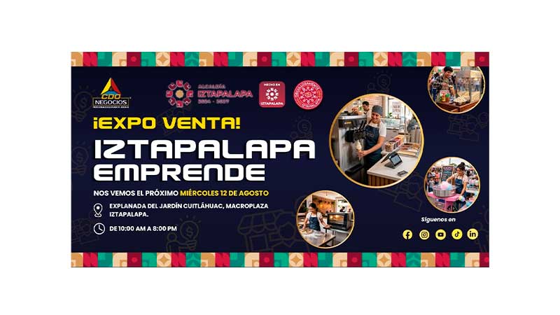 Expo venta iztapalapa emprende 2026 cdo negocios
