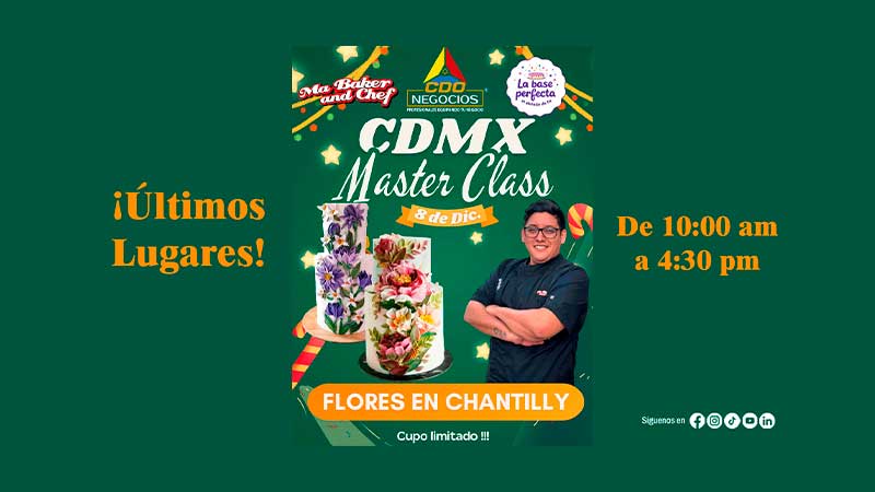 cdo negocios master class flores en chantilly