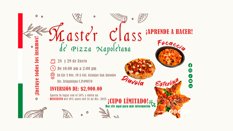 cdo negocios master class pizza napolitana