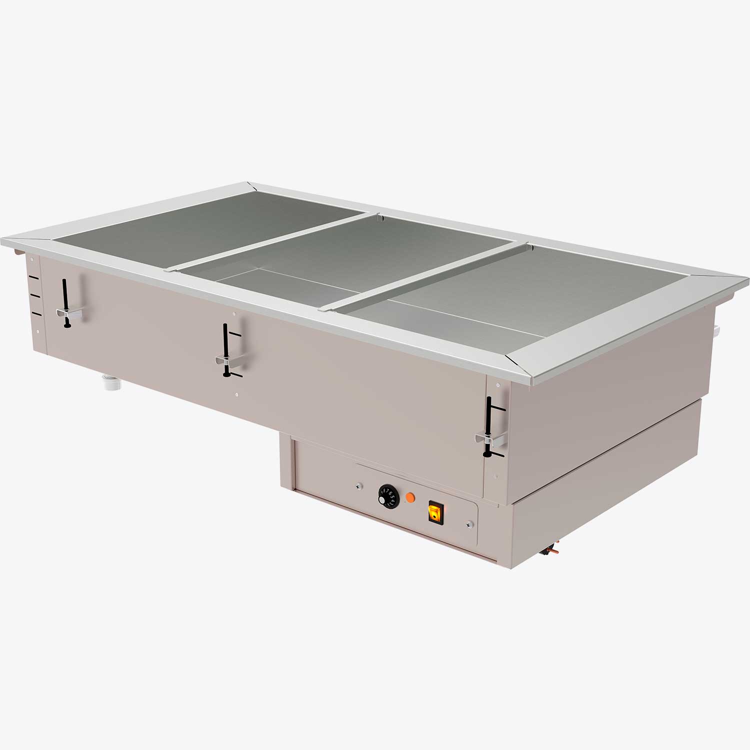 Cubas Calientes Eléctricas de Baño María Asber DRFB-311-CU