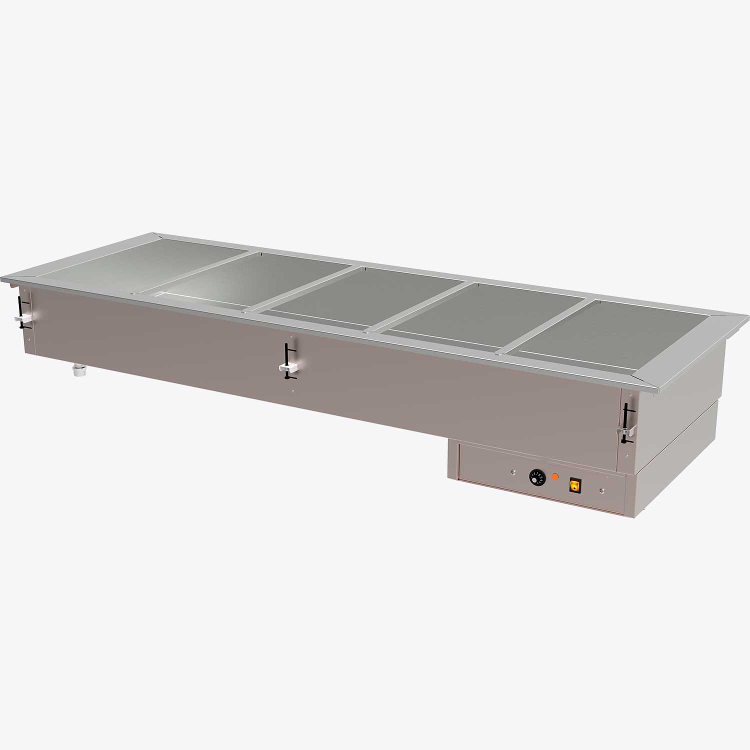 Cubas Calientes Eléctricas de Baño María Asber DRFB-511-CU