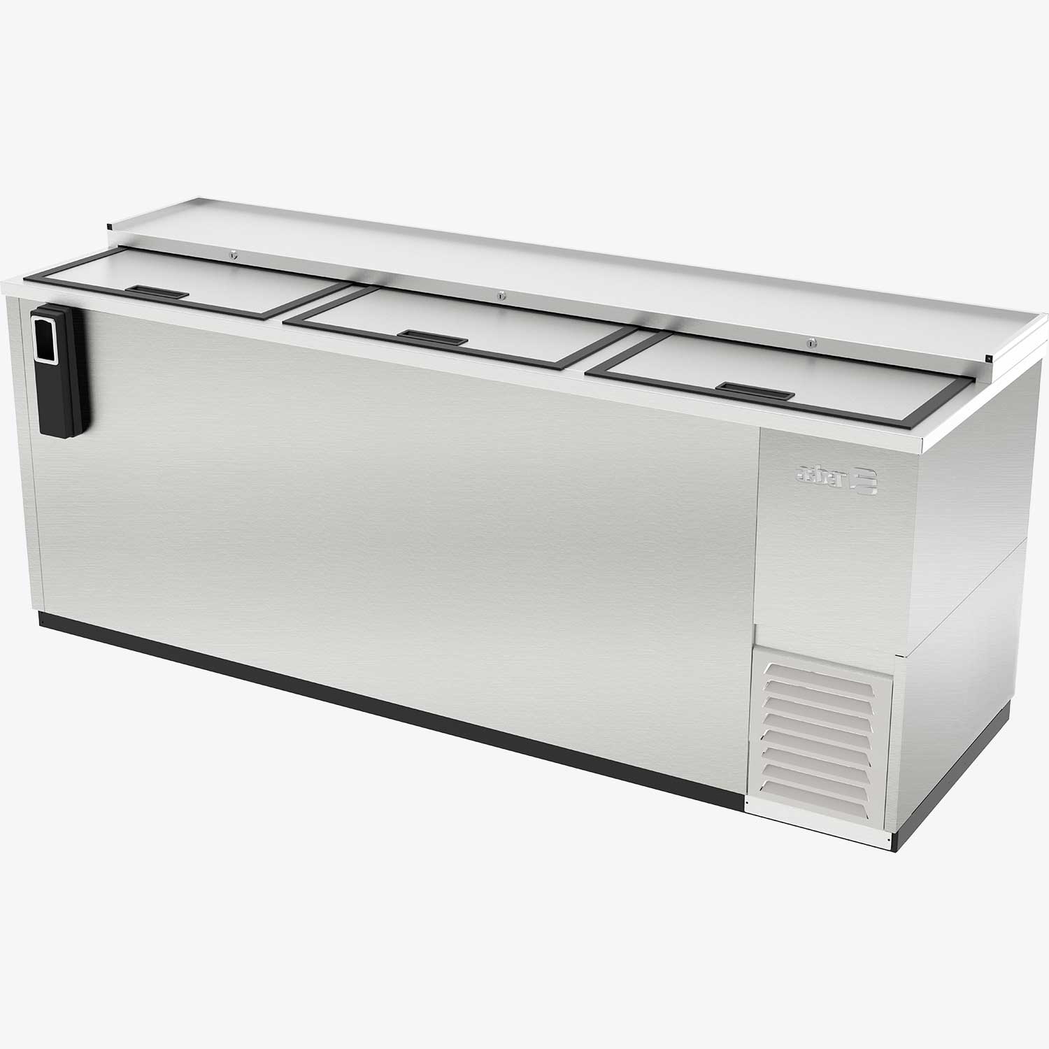 Refrigerador horizontal botellero asber ADBC-80-S HC