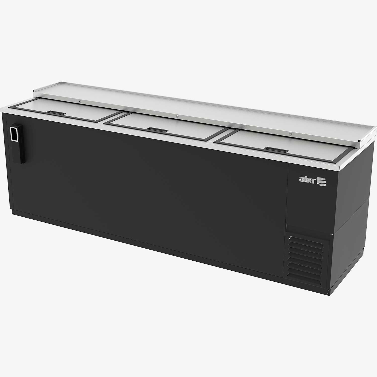 Refrigerador horizontal botellero asber ADBC-94 HC