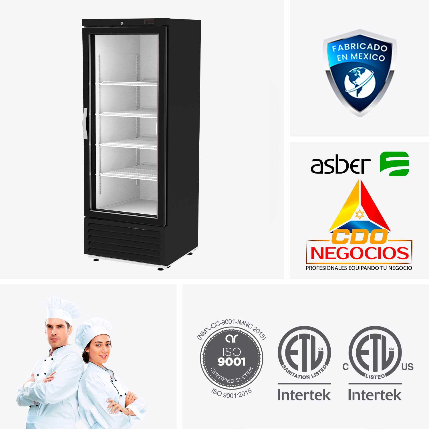 conservador de congelados AsberAFM-17 HC