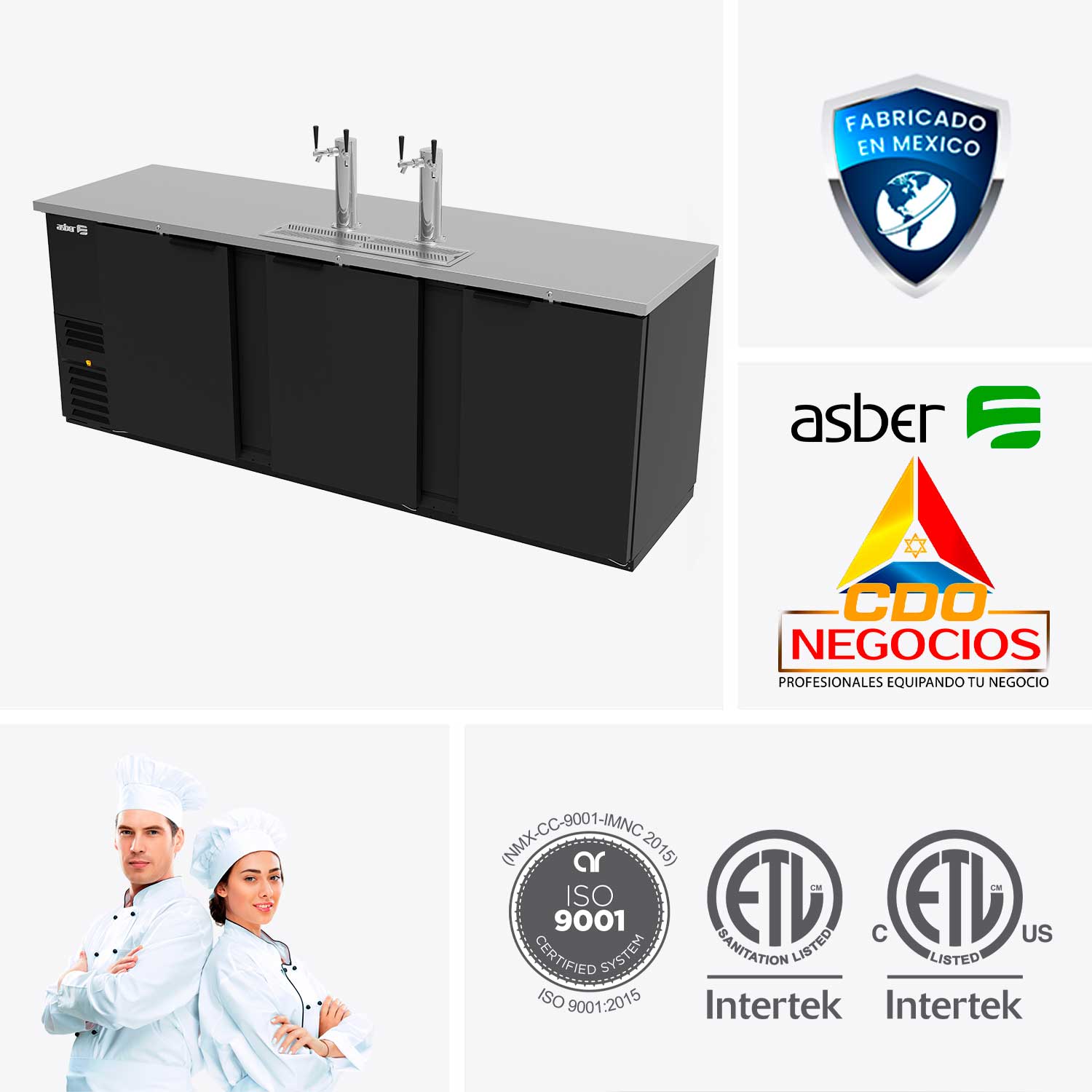 dispensador de cerveza asber ADDC-94 HC