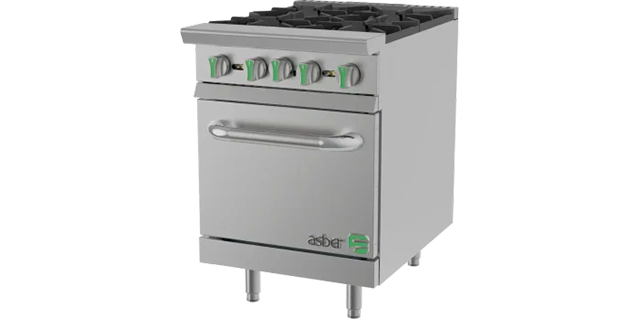 Estufa asber con horno AER-4-24-EM
