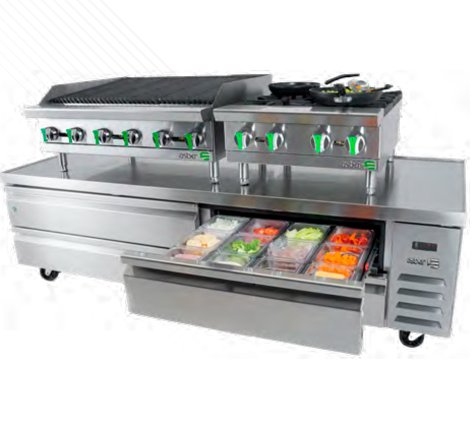 coccion a gas emerald line