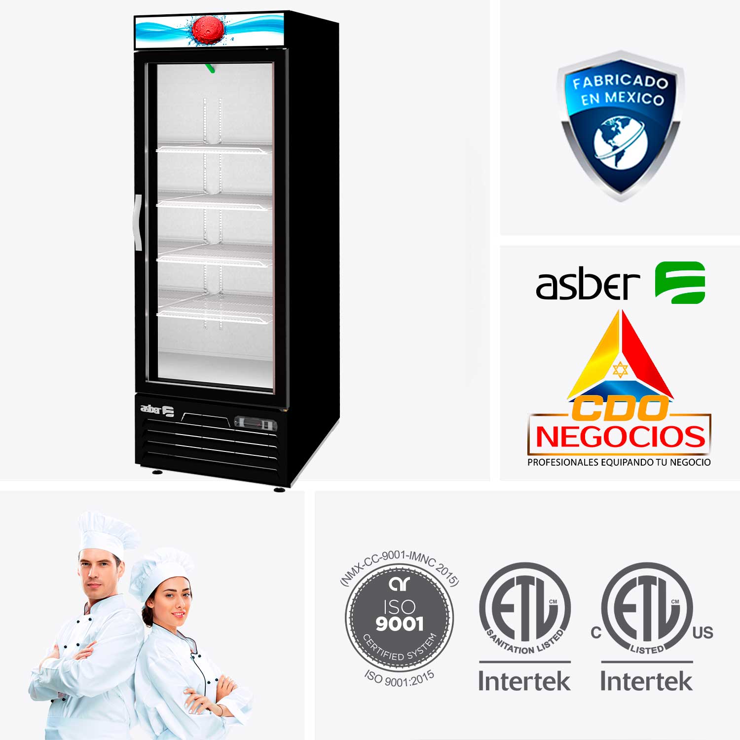 Refrigeradores Merchandiser Asber ARMD-23 HC