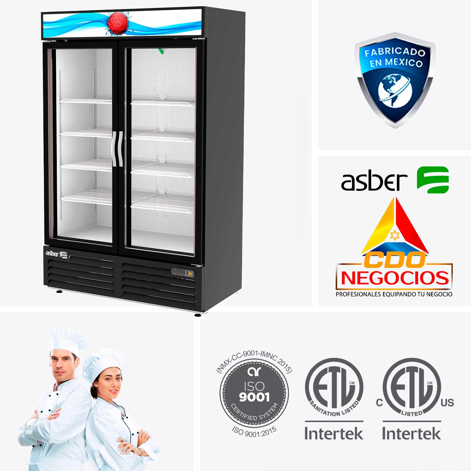 Refrigeradores Merchandiser Asber ARMD-37 HC