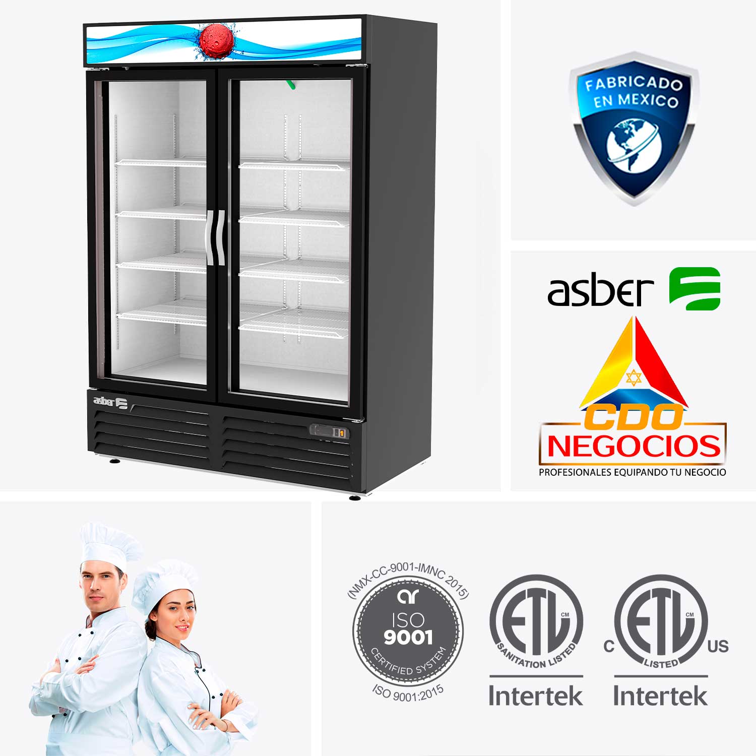 Refrigeradores Merchandiser Asber ARMD-49 HC