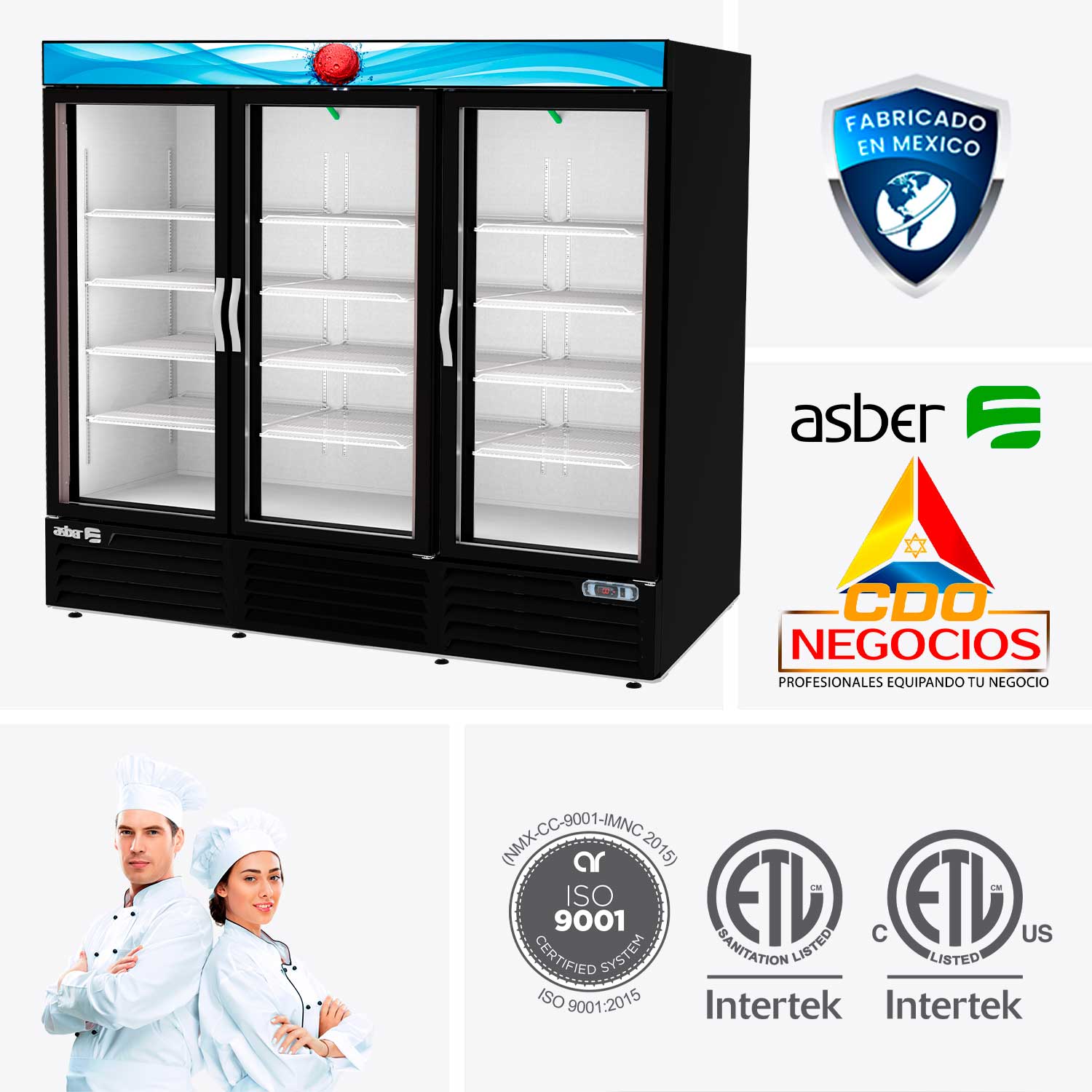 Refrigeradores Merchandiser Asber ARMD-72 HC