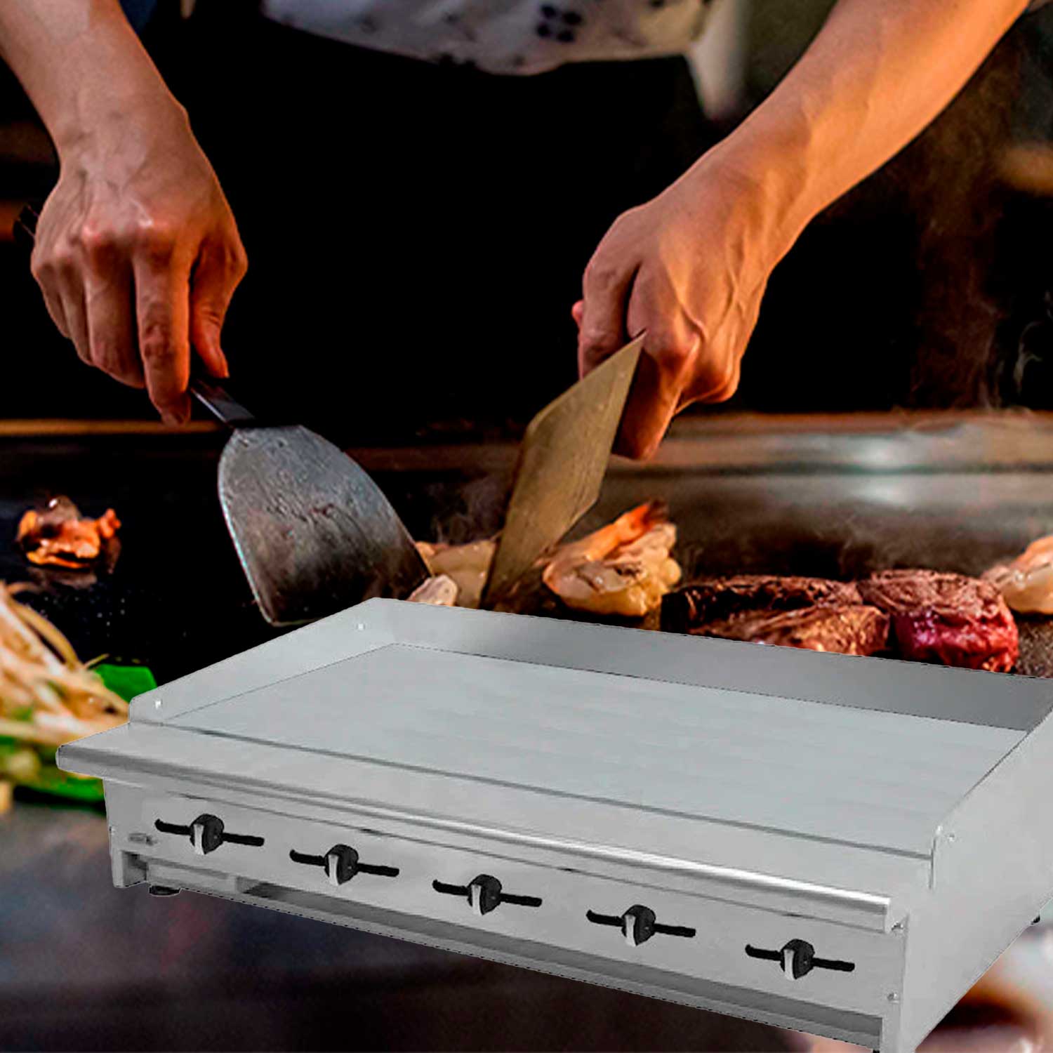 AEMG-60-H plancha asber coccion