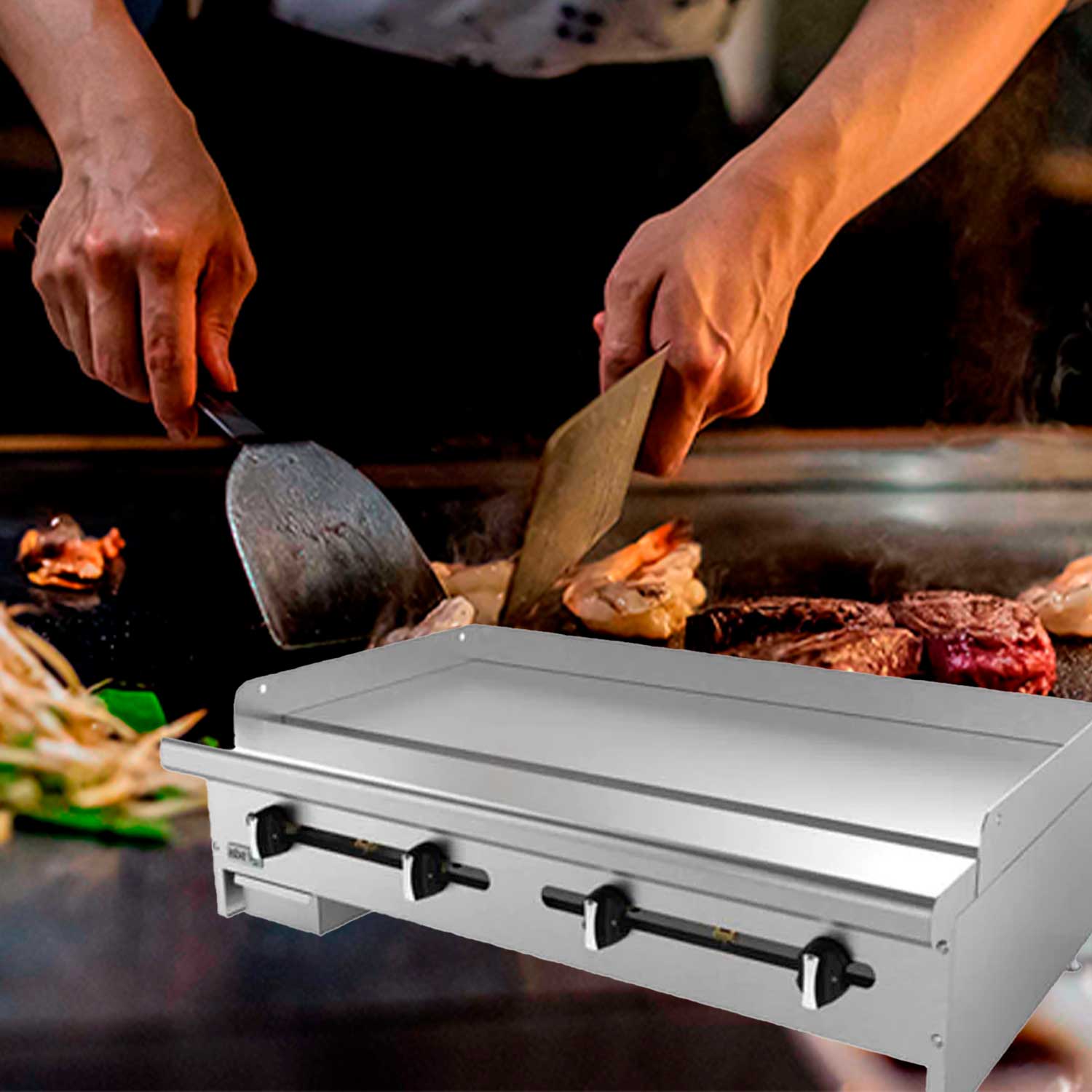 AEMG-72-H plancha asber coccion