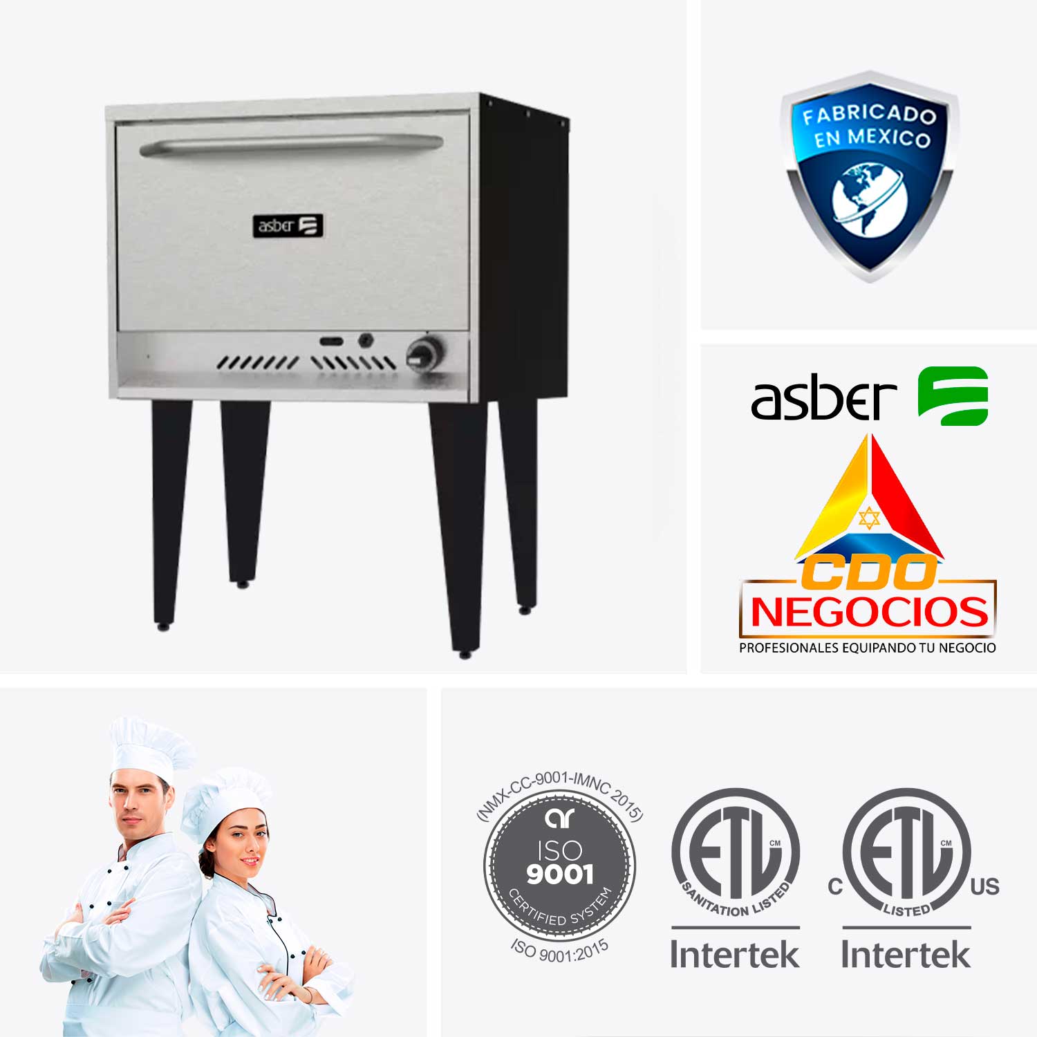 AEO-36 horno de conveccion asber coccion