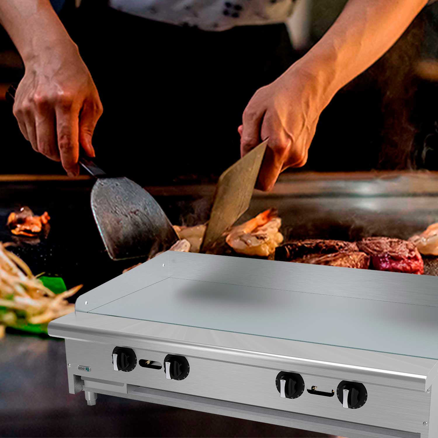 AETG-48-H plancha asber coccion