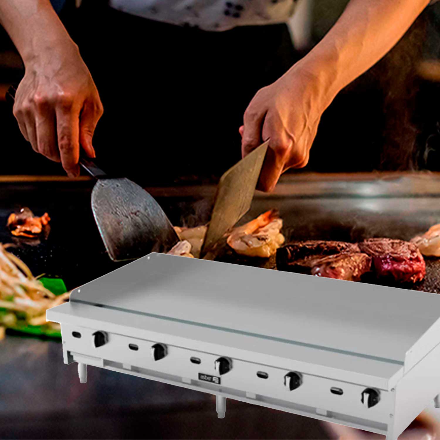 AETG-60-H plancha asber coccion