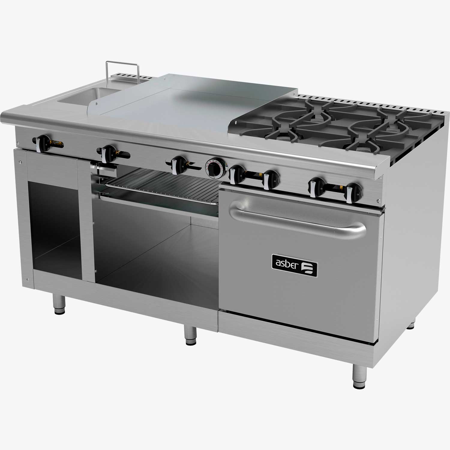 AMR-60 estufa multiple asber coccion