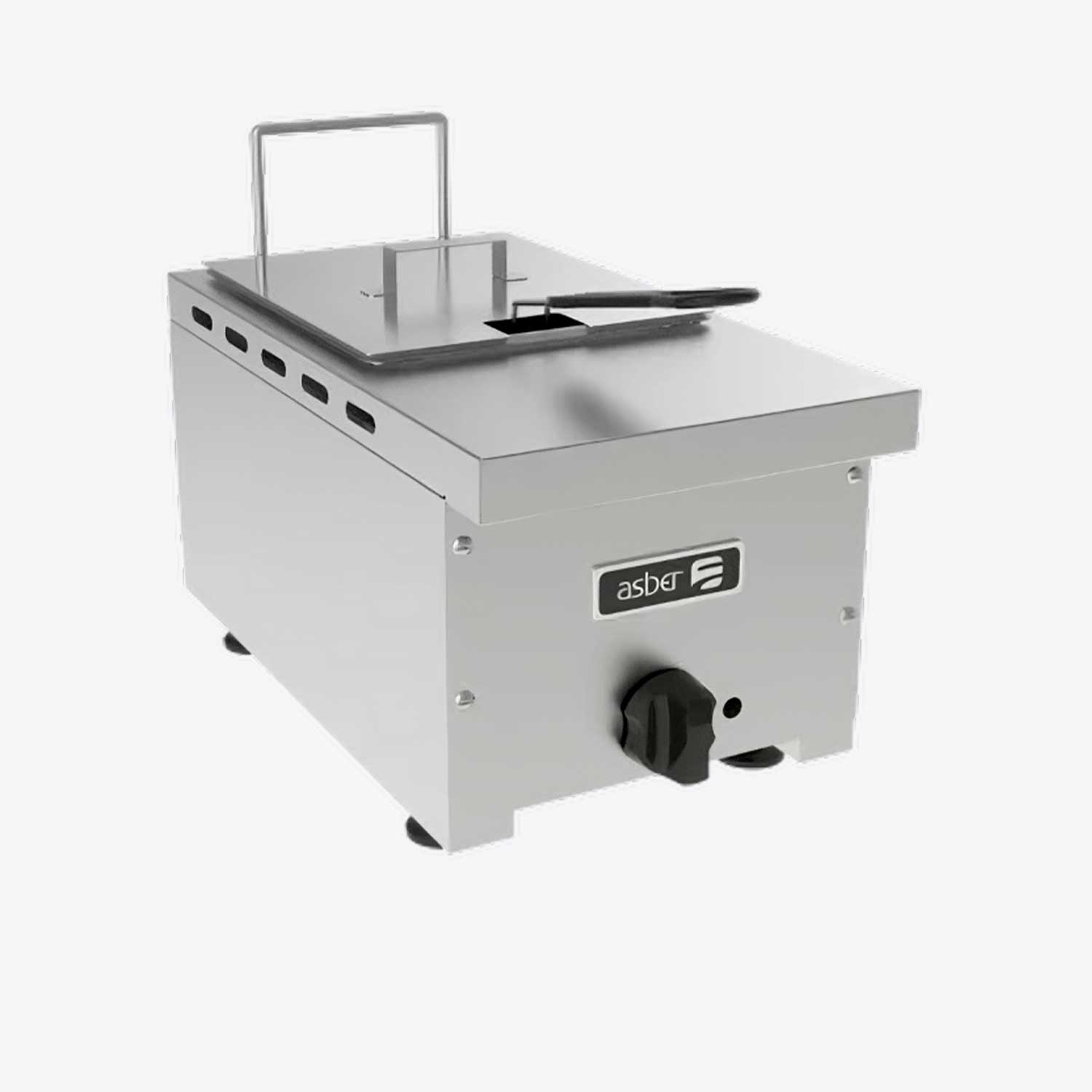 ASF-10 freidora sobre mesa snack line asber coccion
