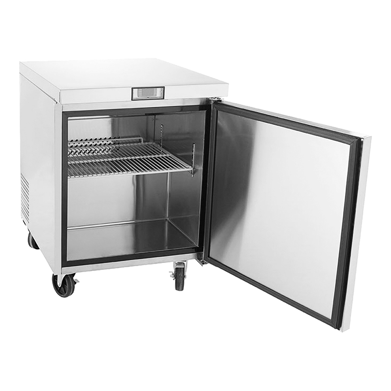 Mesa congelada bajo barra