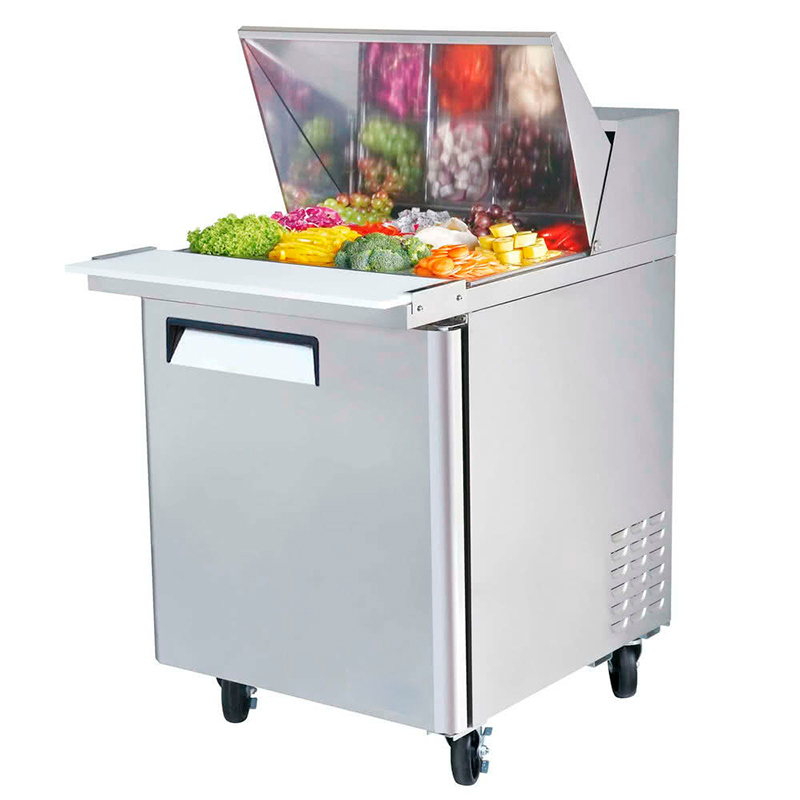 Mesa para preparar sandwiches - ensaladas