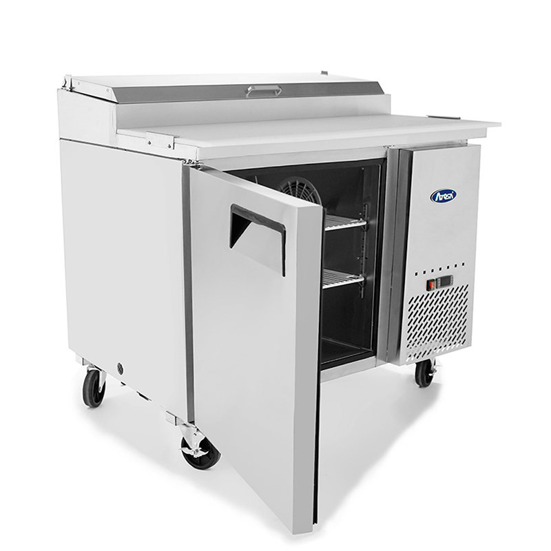 Mesa para preparar pizzas