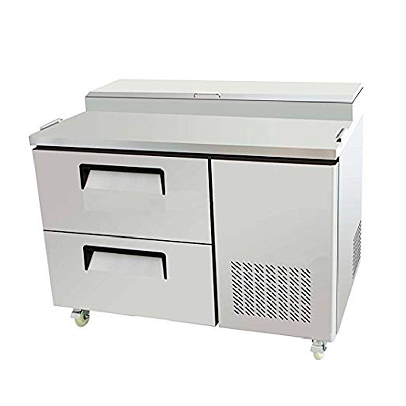 Mesa para preparar pizzas