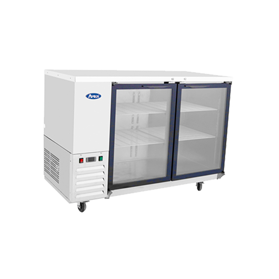 Mesa refrigerada contra barra