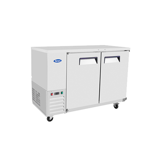 Mesa refrigerada contra barra