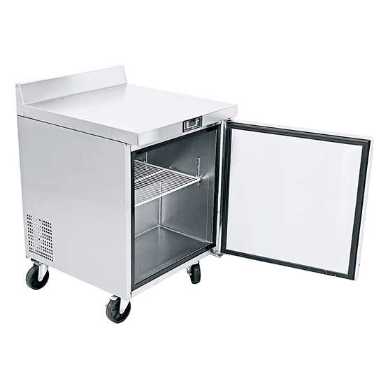 Mesa de trabajo con base congelada