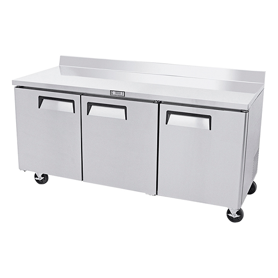 Mesa de trabajo con base refrigerada