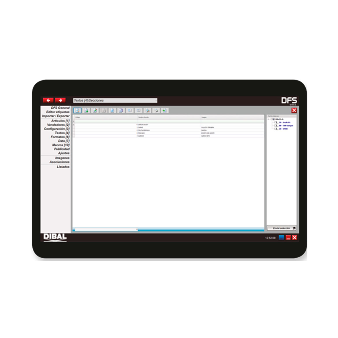 Software dibal