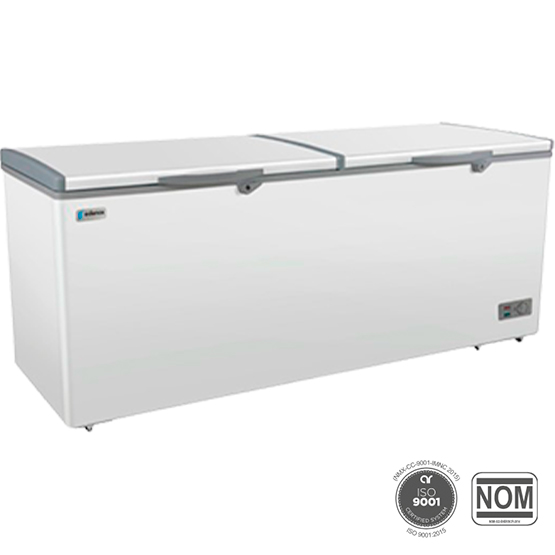ECF-07-HC congelador tapa cofre 24 pies cubicos