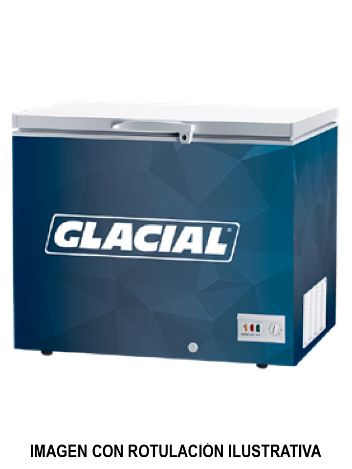 Congelador tapa cofre Glacial