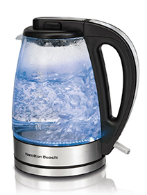 tetera de vidrio 40865 hamilton beach