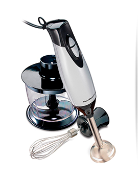 batidora de inmersion plata