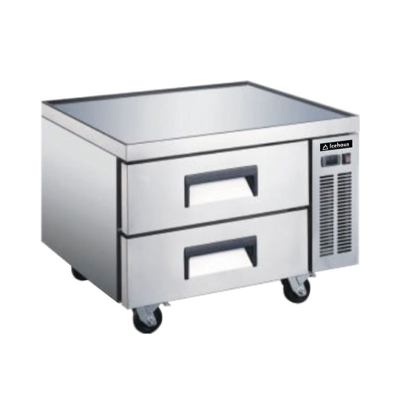 BRM-2C-SS-01 bases refrigeradas para chef icehaus