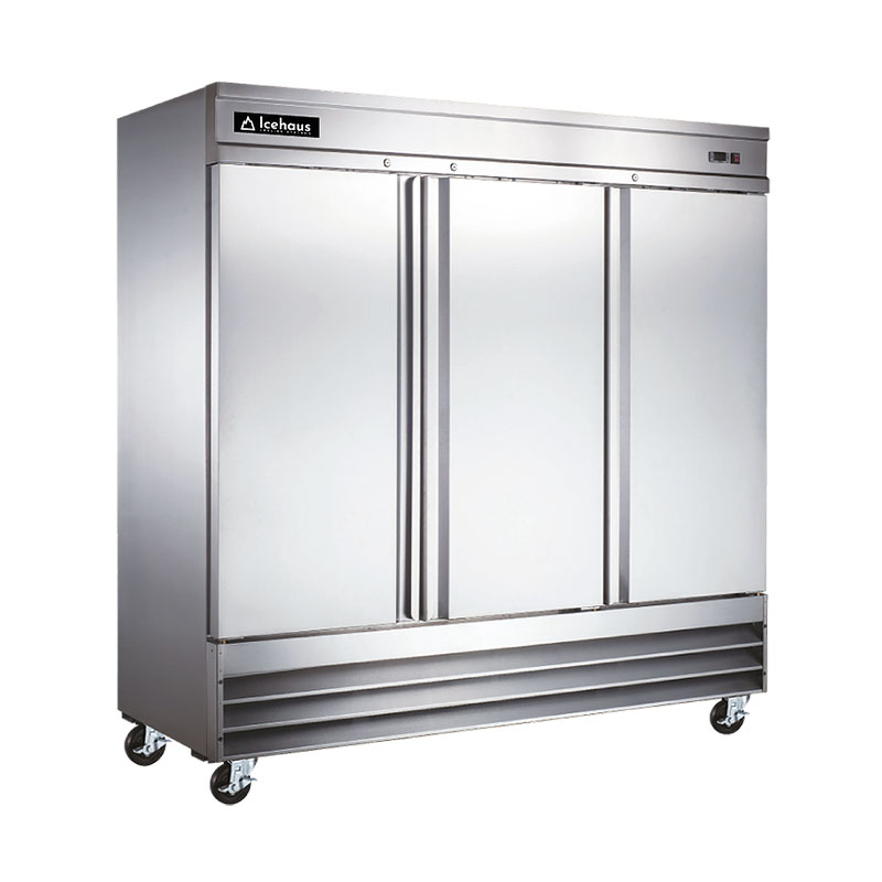 CV-3PS-SS-01 congelador puerta solida icehaus