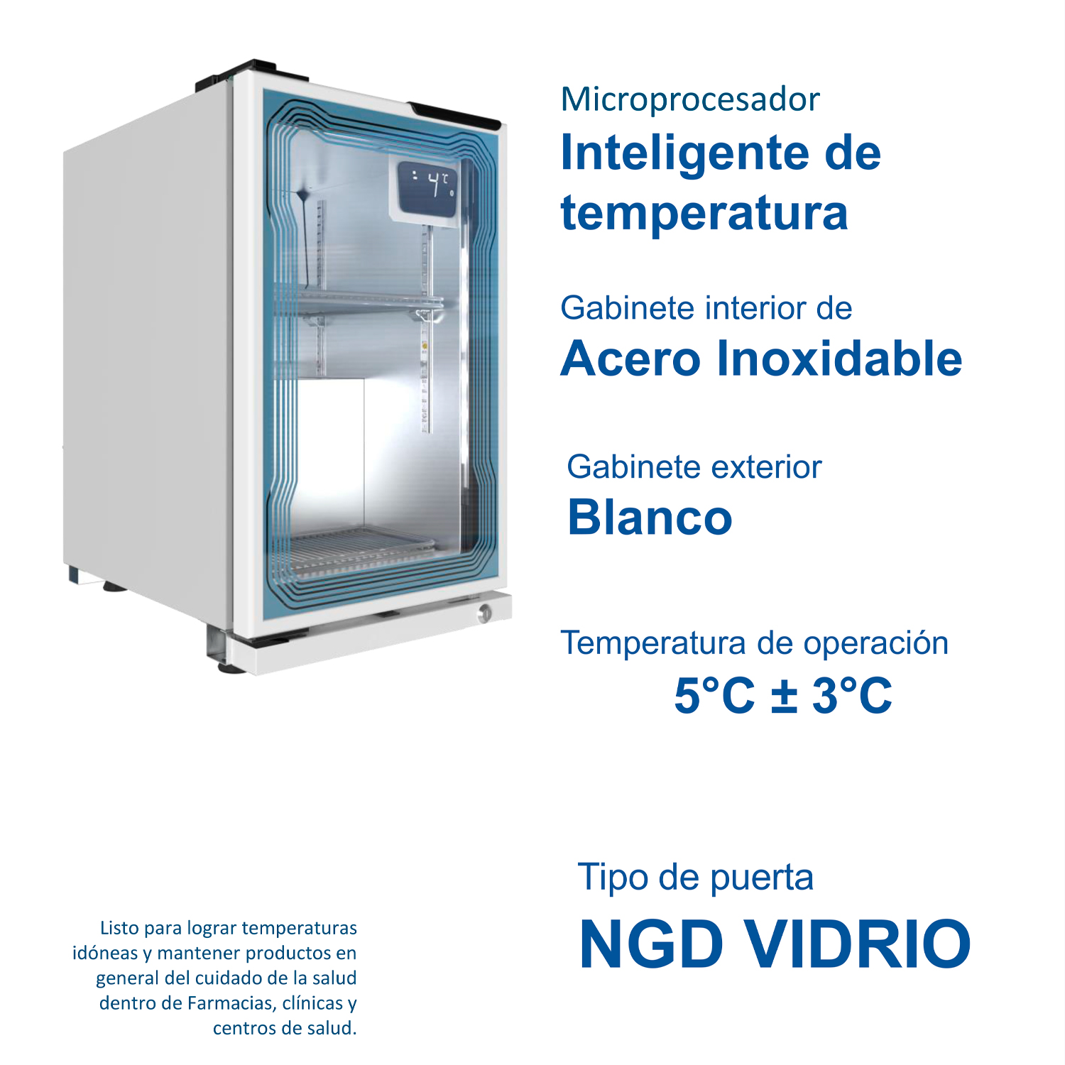 refrigerador biomedico imbera VMC01A