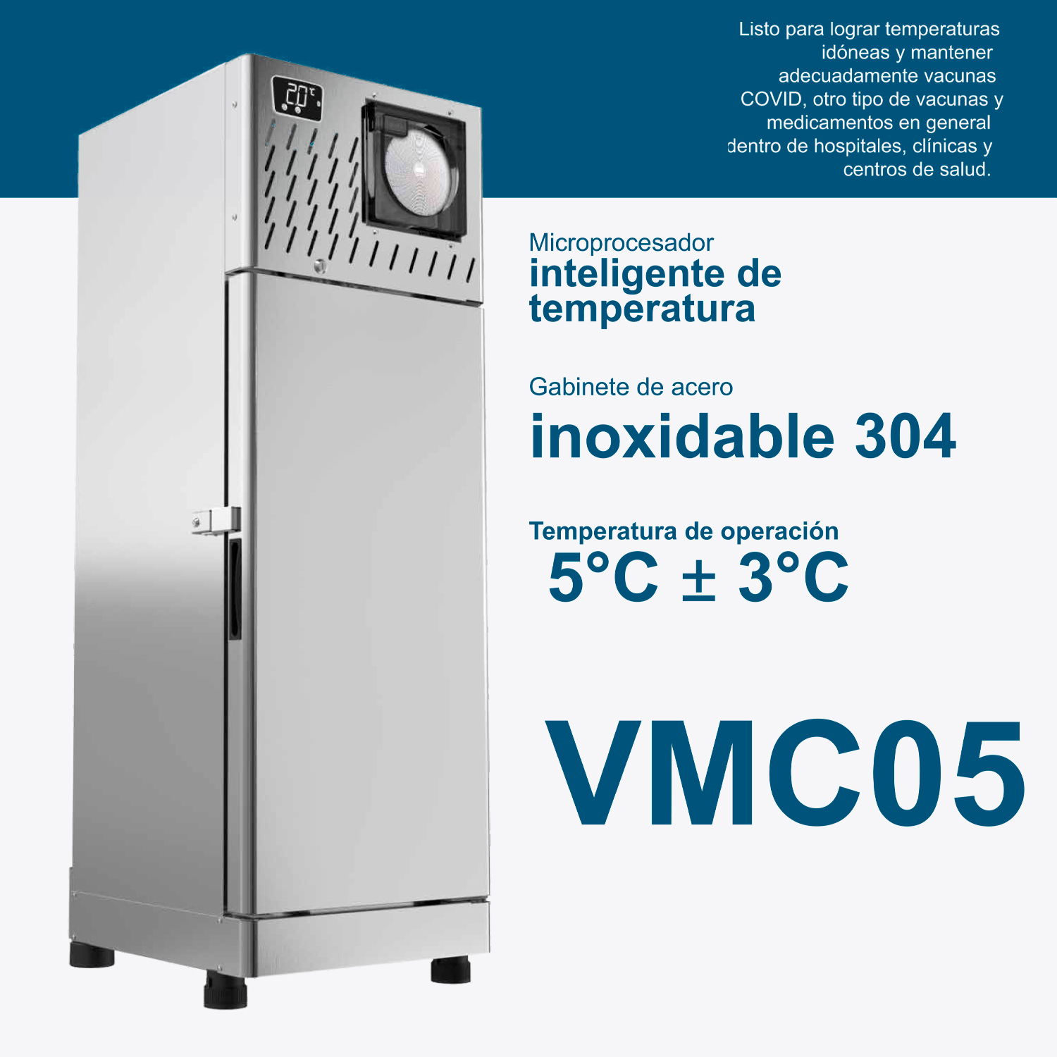 refrigerador biomedico imbera VMC05