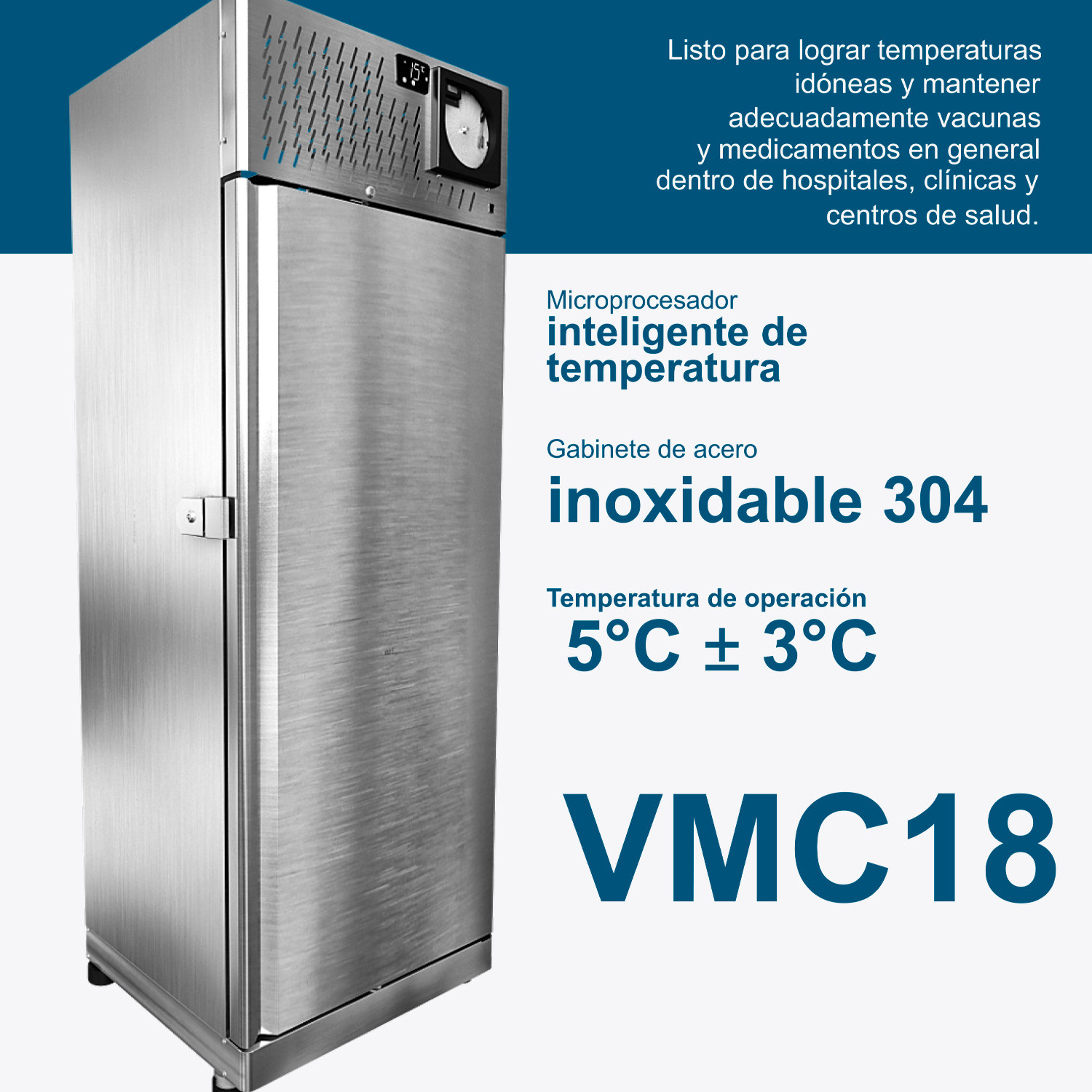 refrigerador biomedico imbera VMC18