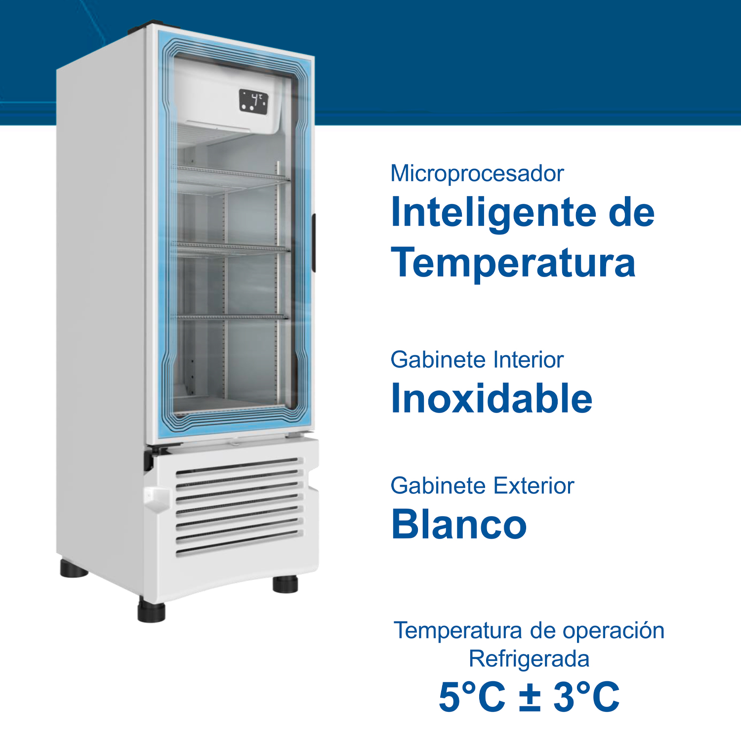 refrigerador biomedico imbera VMC05A