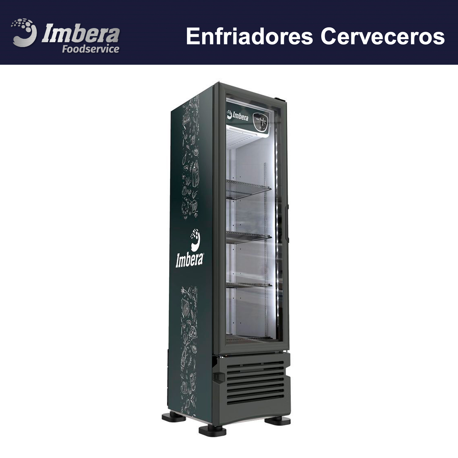 CCV144 enfriador cervecero imbera foodservice.