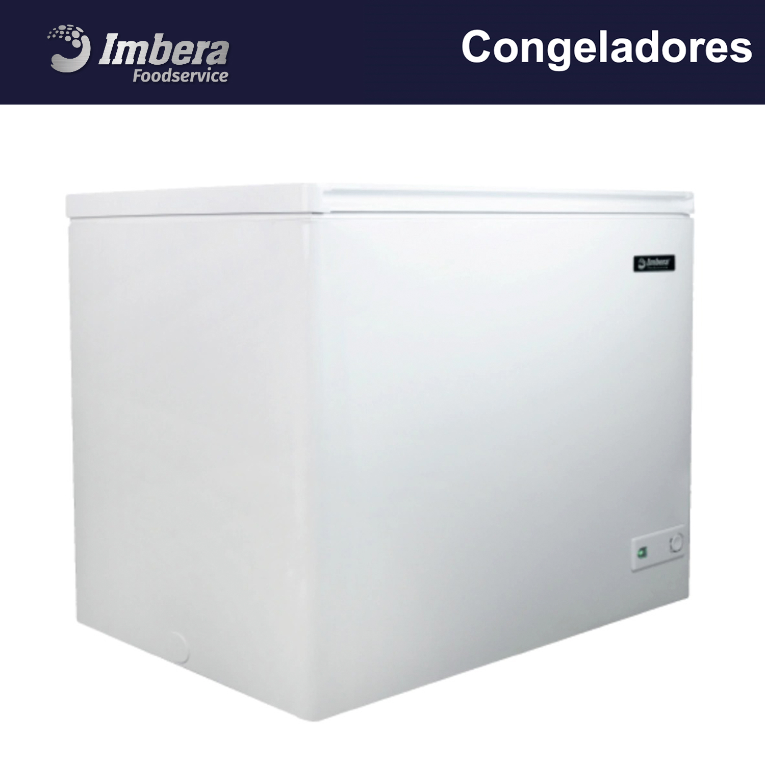 HF10 congelador horizontal tapa cofre doble temperatura imbera foodservice.