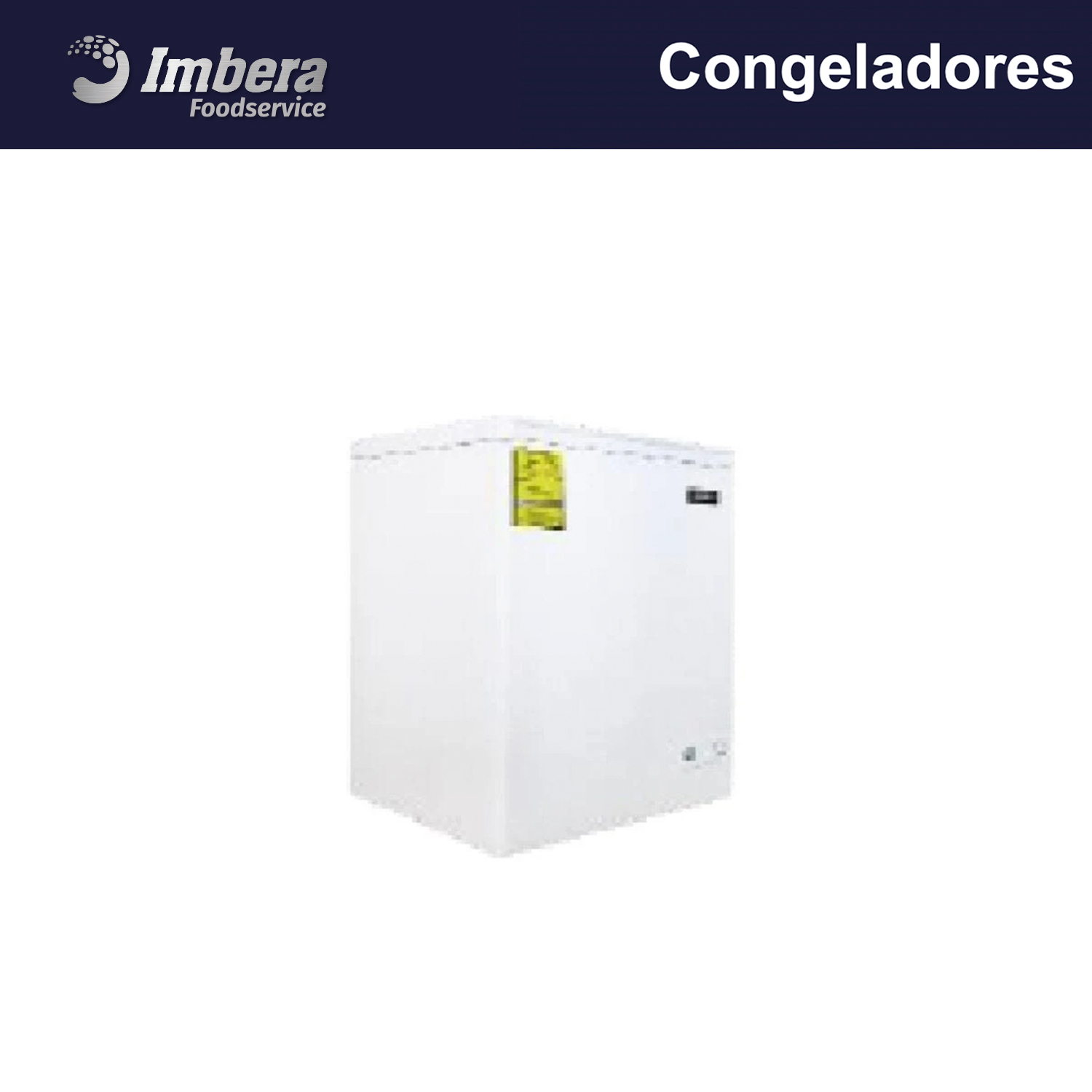 HF15 congelador horizontal tapa cofre doble temperatura imbera foodservice importado.